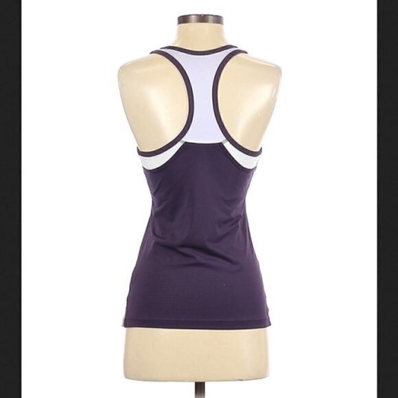 Adidas Tank Top S Activewear Shelf Bra Mesh Back Workout Running Athletic - Picture 3 of 7